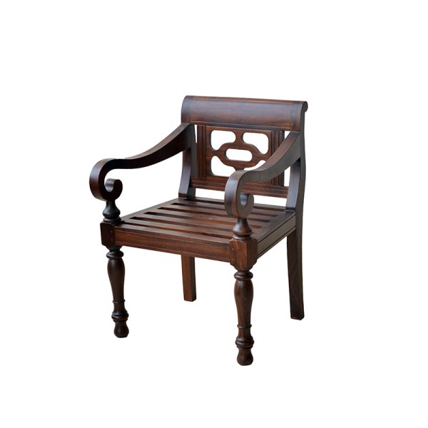 LOBBY BENCH CHAIR (STRIPED)-STCB-351