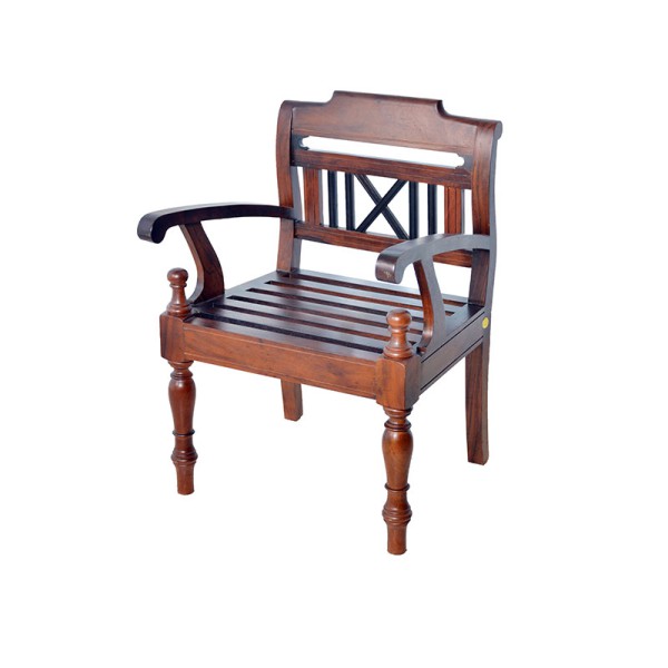 LOBBY BENCH CHAIR (STRIPED) STCB-329